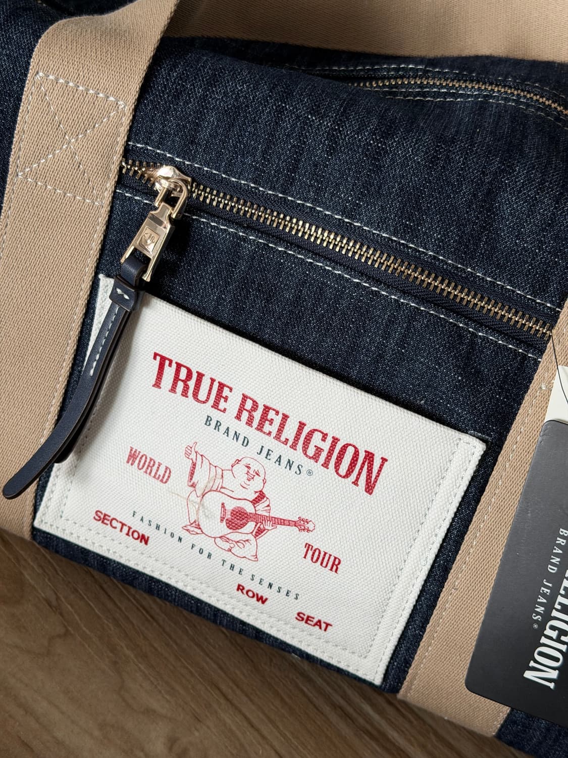 [오늘만] 트루릴리젼 보스턴백 빈티지 데님  상품이미지2