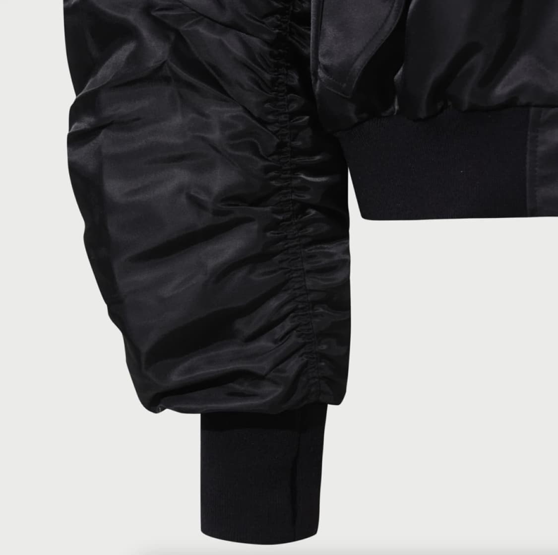 IRO 블랙 봄버 MA-1 자켓 36 상품이미지5