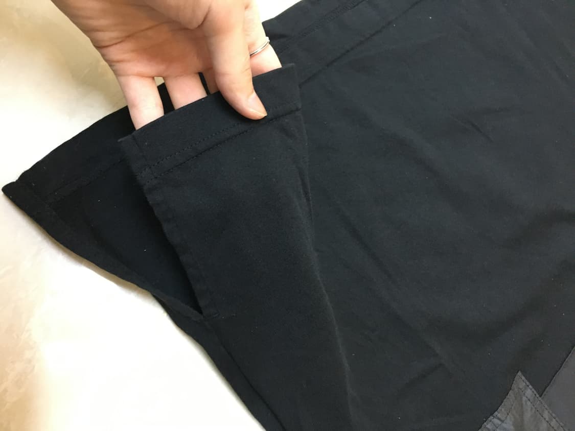 23SS 꼼데가르송 옴므 MA-1 패치워크 티셔츠  상품이미지5