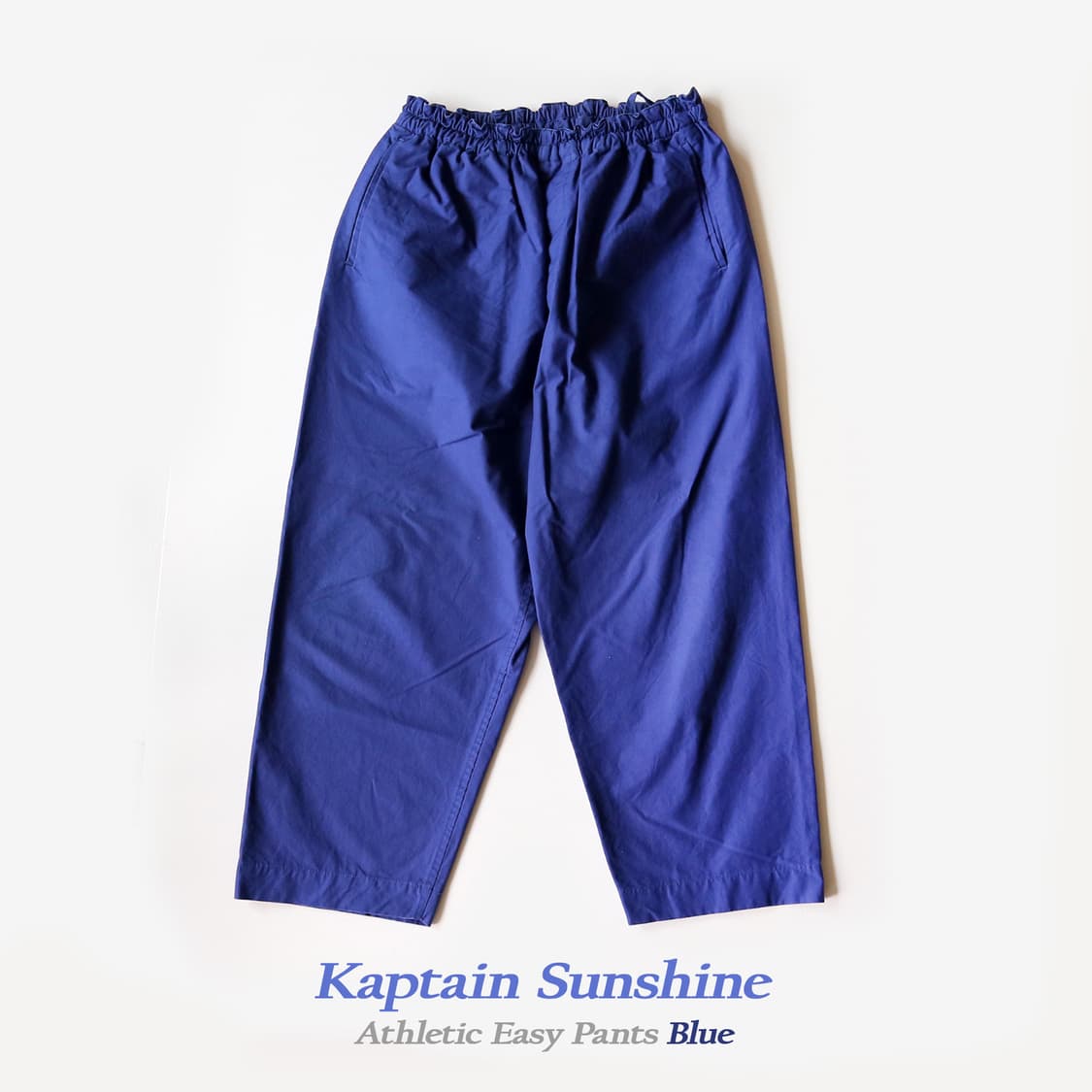 캡틴선샤인 애슬레틱 이지 팬츠 블루 30사이즈 상품이미지1