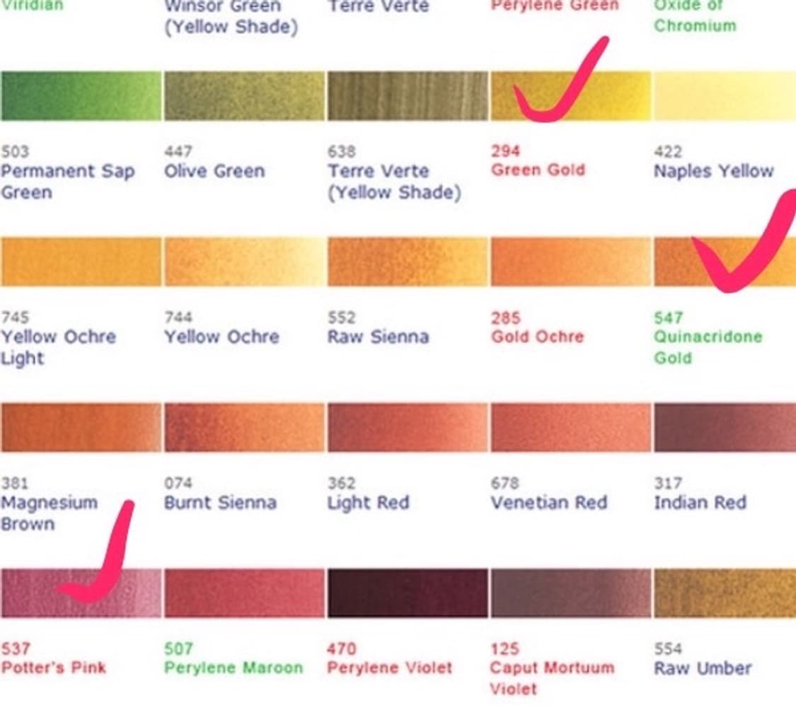 쉬민케 호라담 고체물감48색(아르쉬 종이패드 등) 상품이미지6