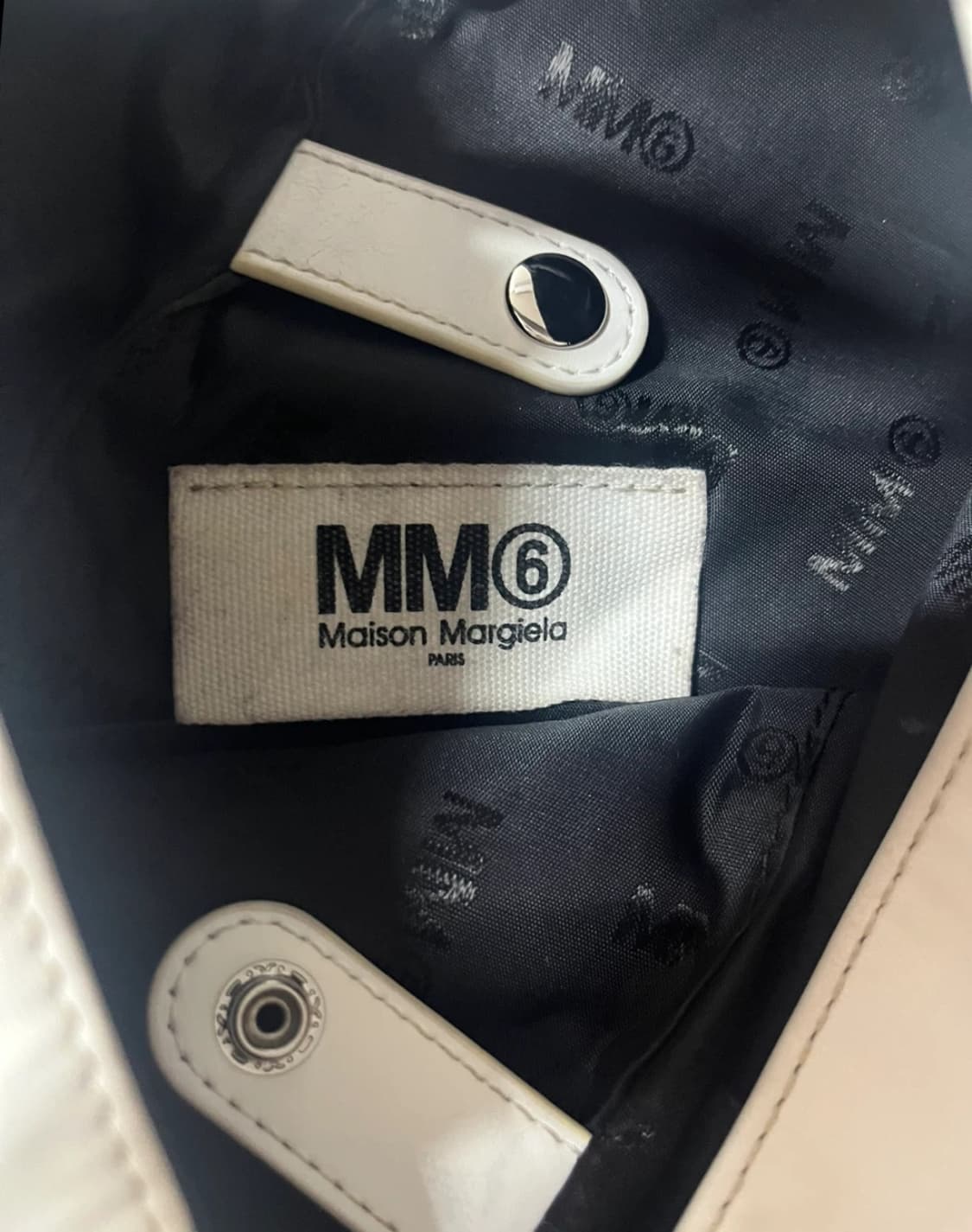 MM6 메종 마르지엘라 재패니즈 백 아이보리 상품이미지4