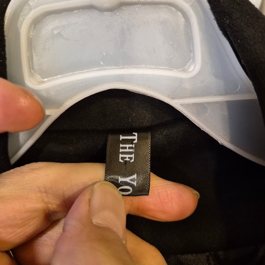 FREE(착샷잇음) 블랙 스웨이드자켓  상품이미지4