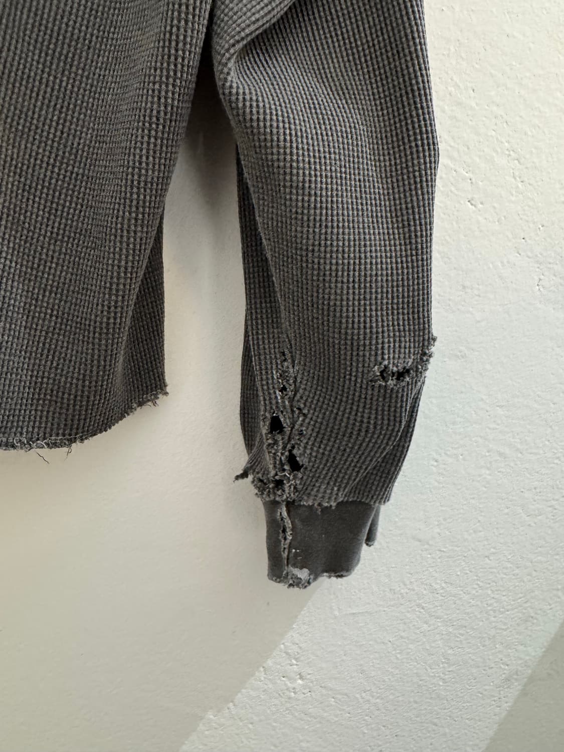 빈티지 커스텀 와플긴팔 상품이미지8