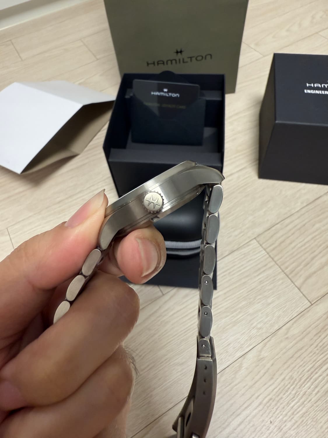 해밀턴 카키필드 엔지니어드가먼츠 한정판 상품이미지5