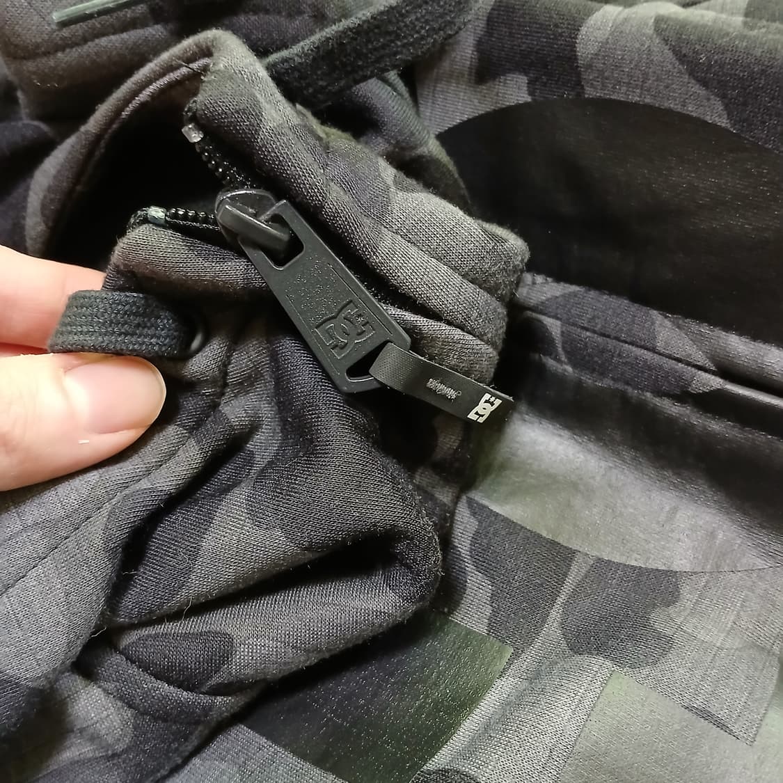 DC 디씨슈즈 카모 밀리터리 후드집업 후디 자켓 상품이미지2