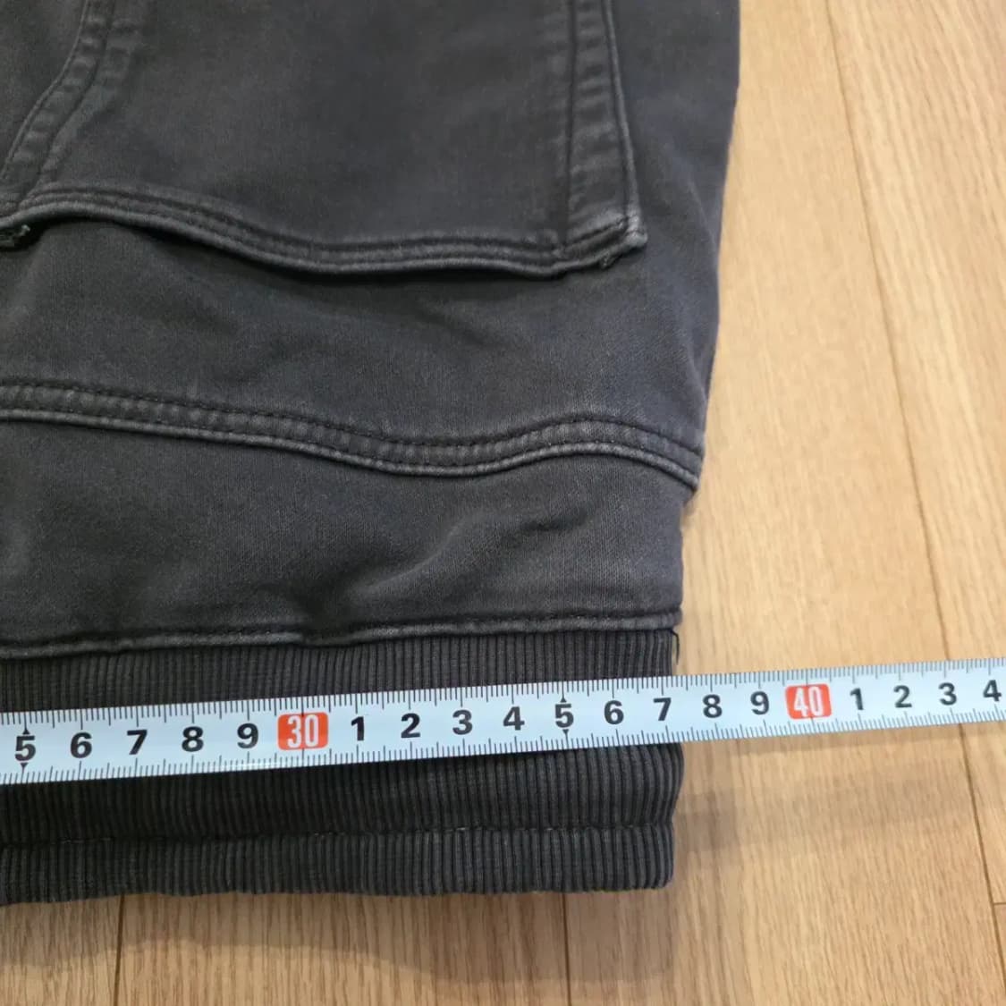 자라 블랙 카고 조거 팬츠 상품이미지9