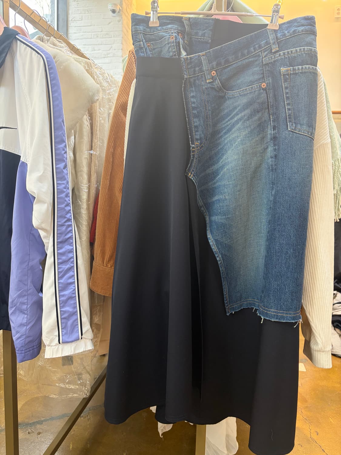 준야 와타나베 데님 반바지 스커트 상품이미지1