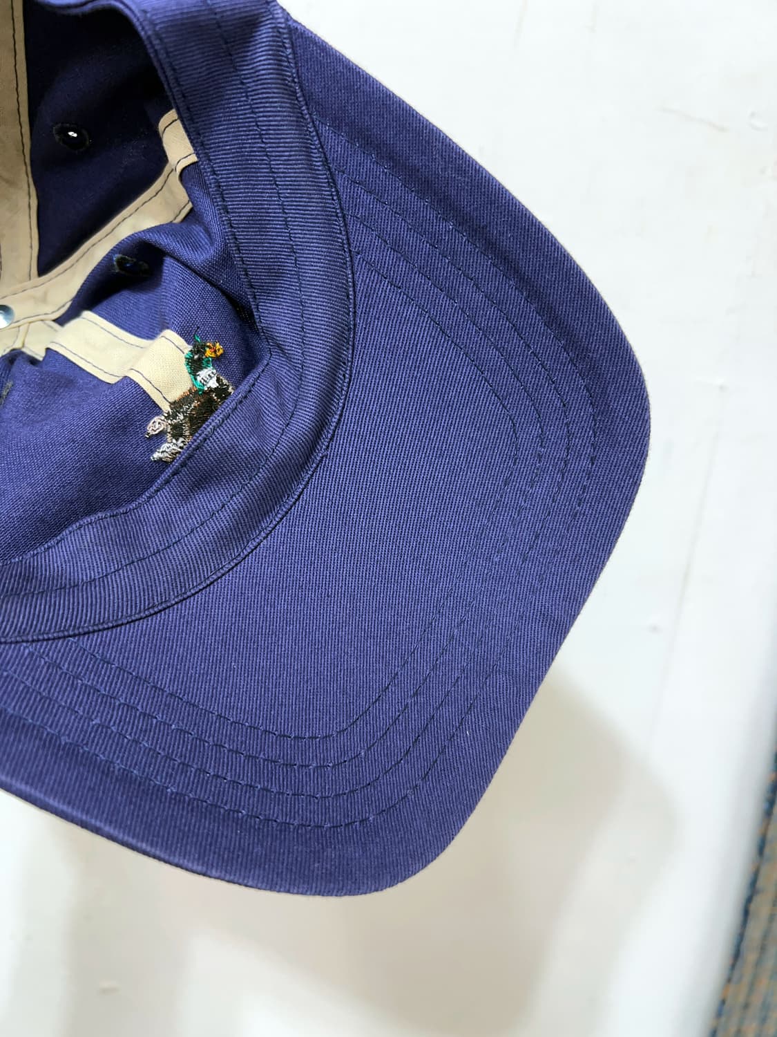 DRAKE'S Embroidered Cotton Cap 상품이미지6