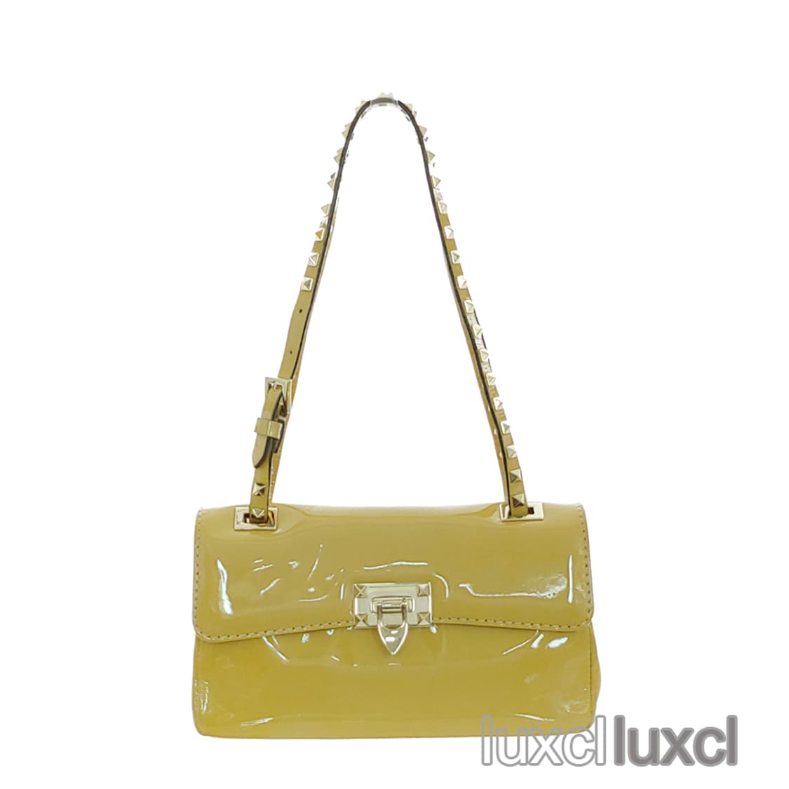 [정품] 발렌티노 락스터드 페이턴트 스몰 숄더백 상품이미지2