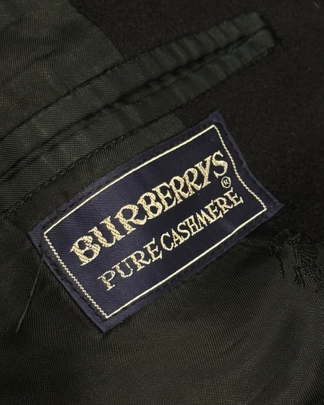 Burberrys 90s PURE 캐시미어 100% 롱코트 상품이미지7