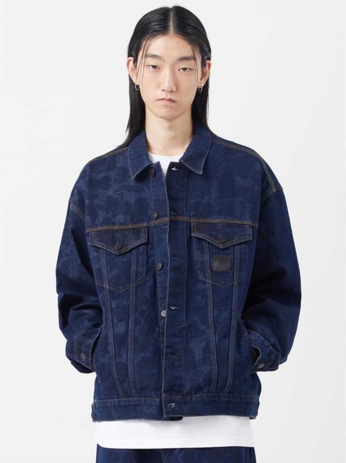 Carhartt wip 칼하트 윕 덕 헬스톤 데님자켓 상품이미지3