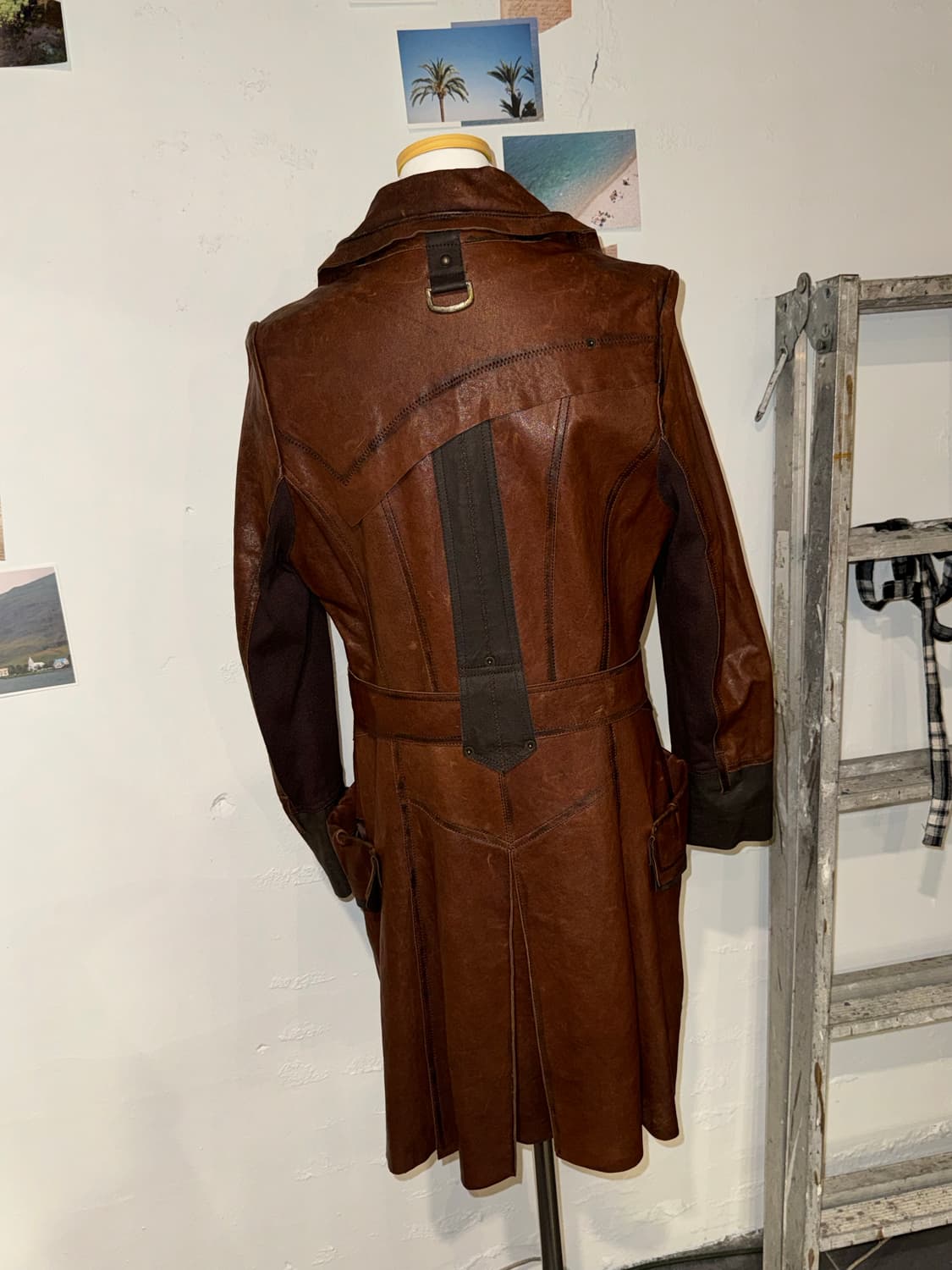 가죽 코트 상품이미지4