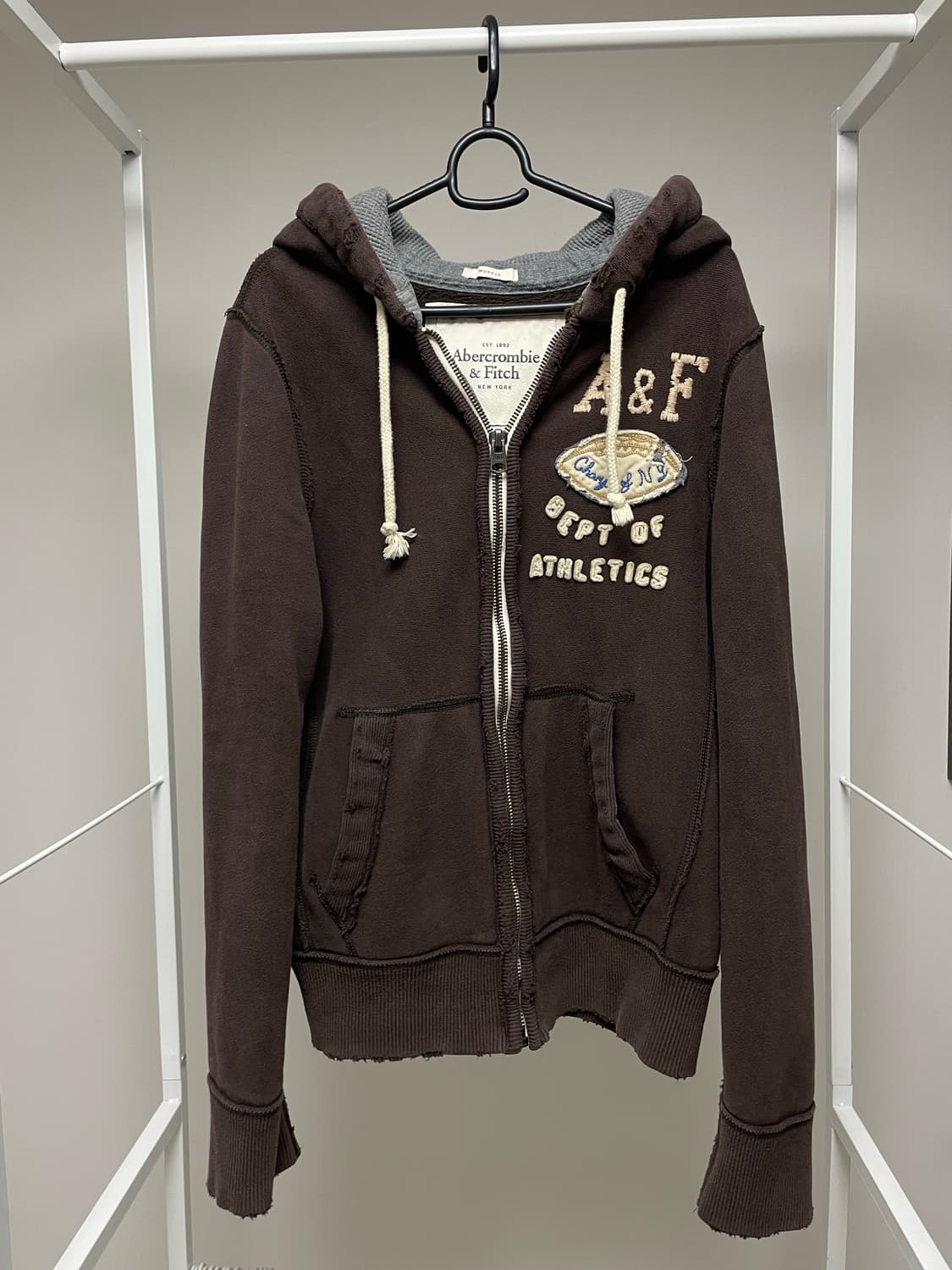 아베크롬비 후드집업 브라운 (Abercrombie&fitch) 상품이미지1