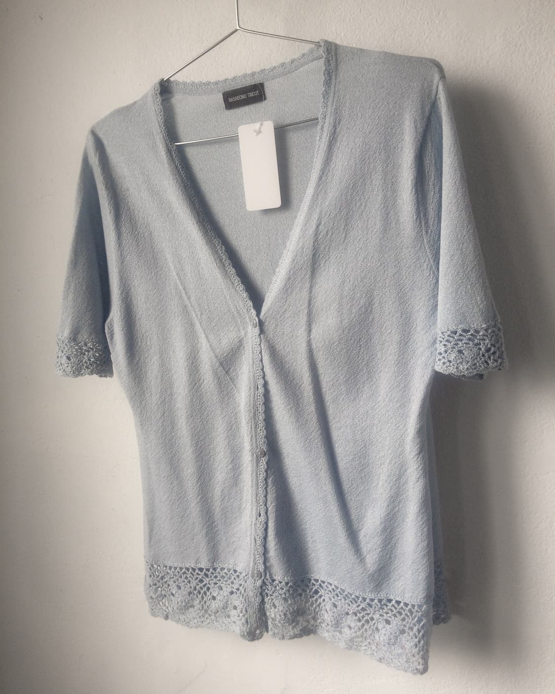 Crochet point knit cardigan 상품이미지3