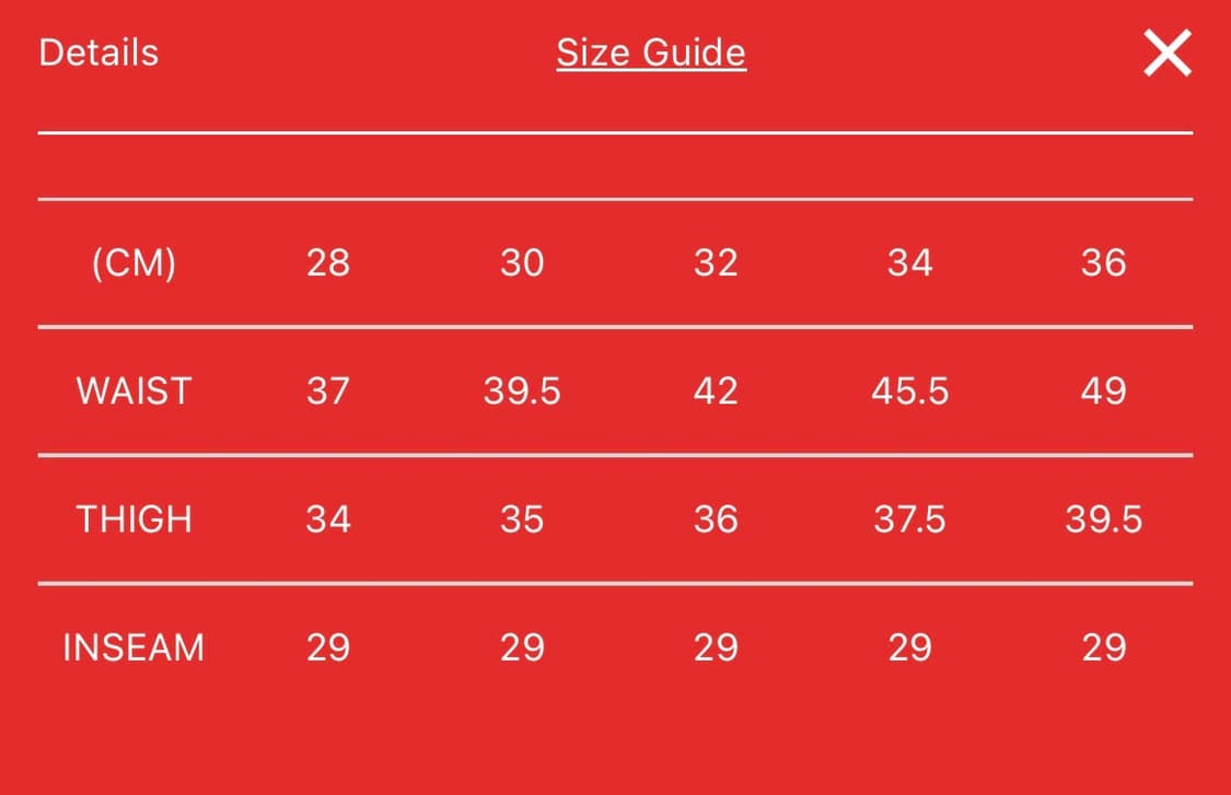 [28~36]BBC 아이스크림 26ss 러닝 도그 데님 쇼츠/블루 상품이미지4