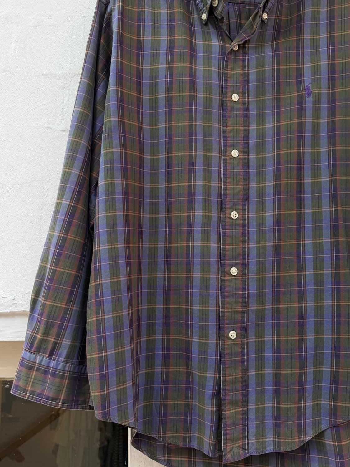 Ralph Lauren 랄프로렌 클래식 핏 체크셔츠 M 상품이미지3