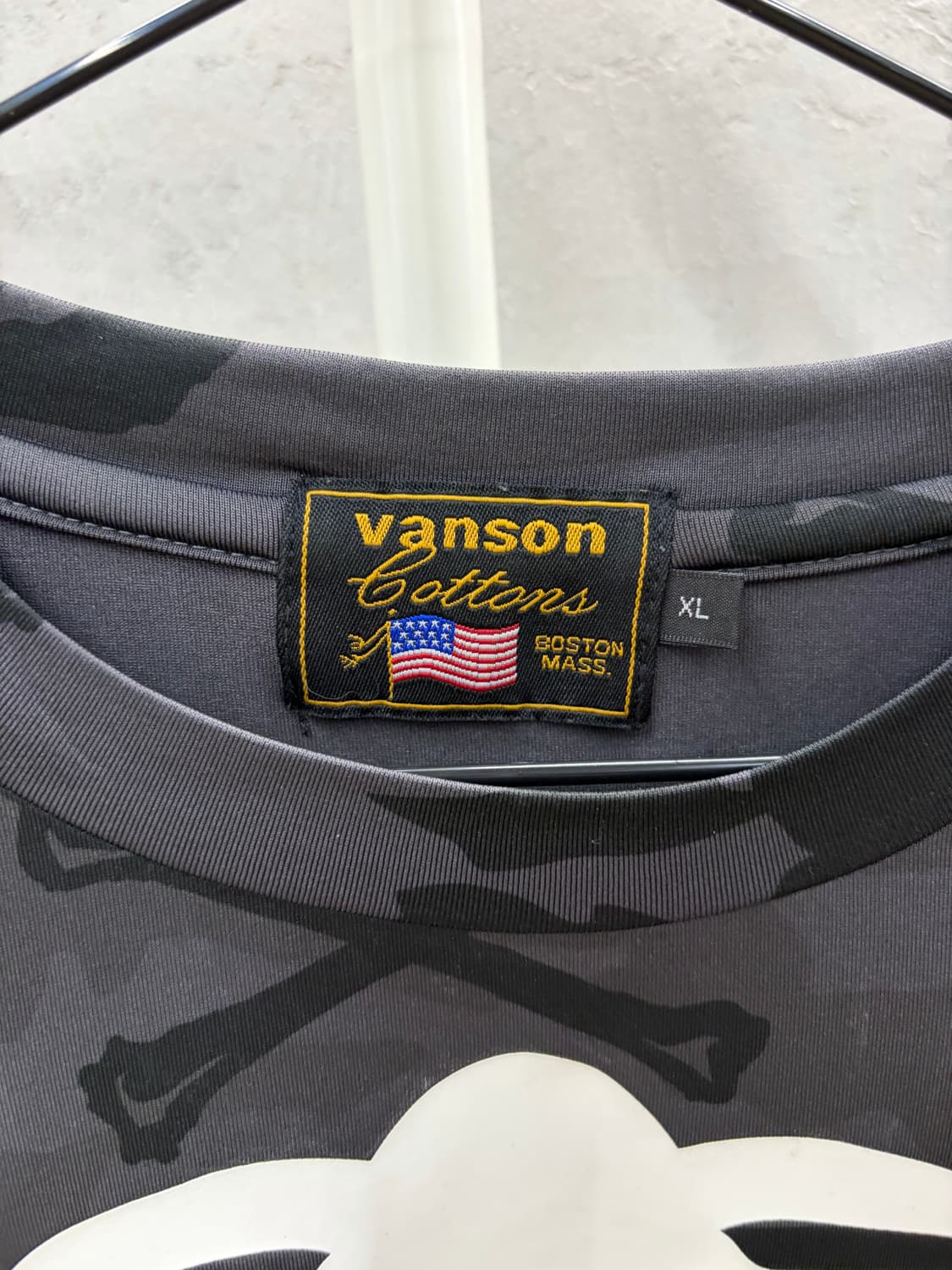 Vanson Skeleton Bones T-shirt XL 상품이미지4