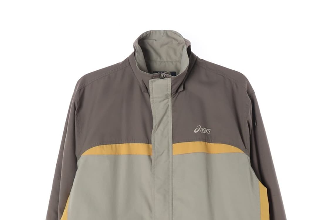 아식스 빈티지 컬러블록 바람막이 M 상품이미지3