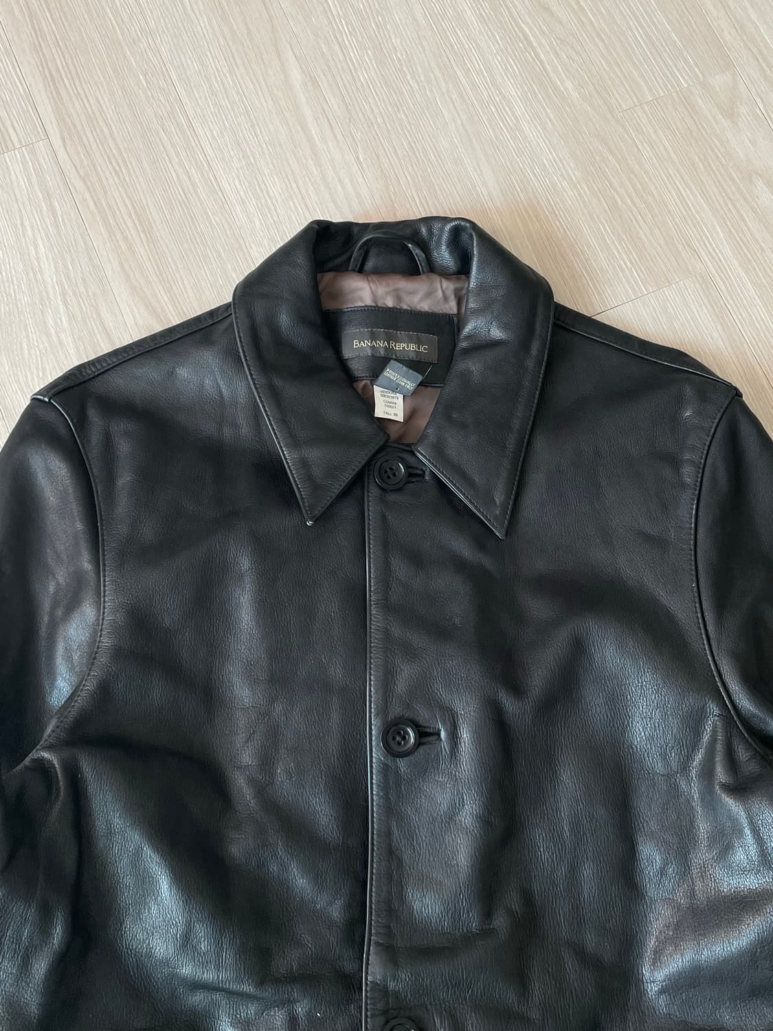 빈티지 바나나리퍼블릭 레더 카코트 상품이미지2