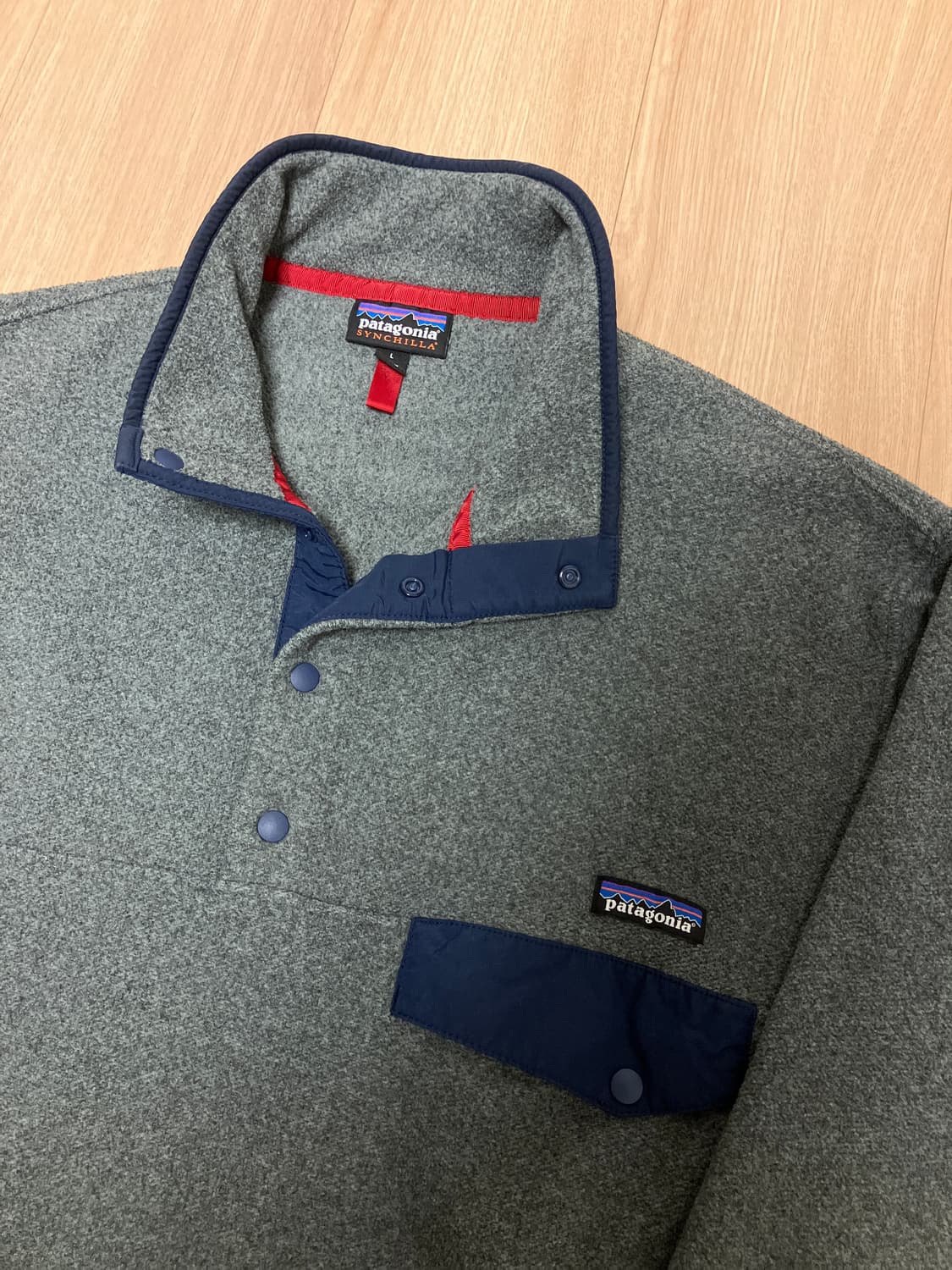 파타고니아 신칠라 90s 차콜 네이비 상품이미지2