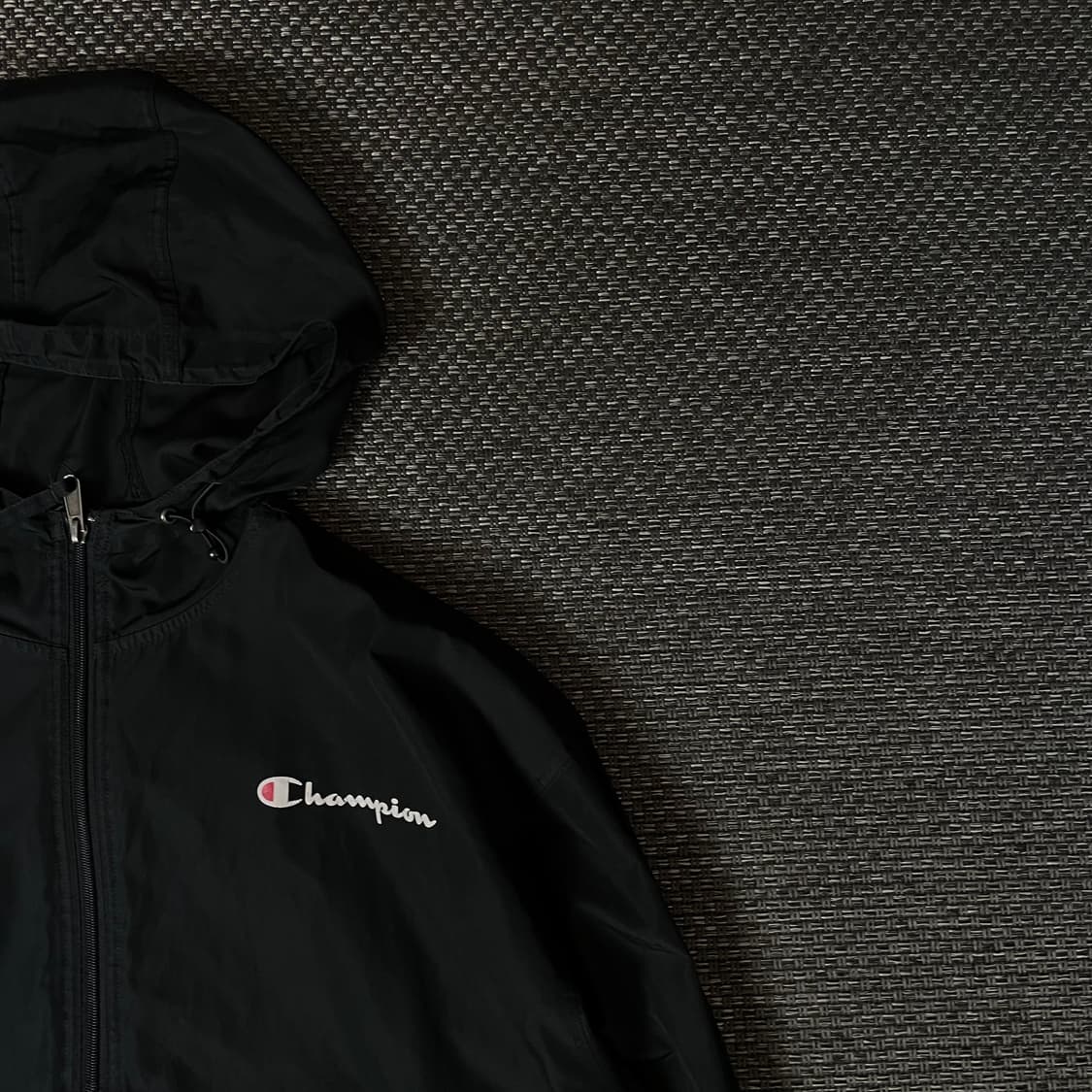 챔피온 블랙 아노락 바람막이 자켓 XL 상품이미지3