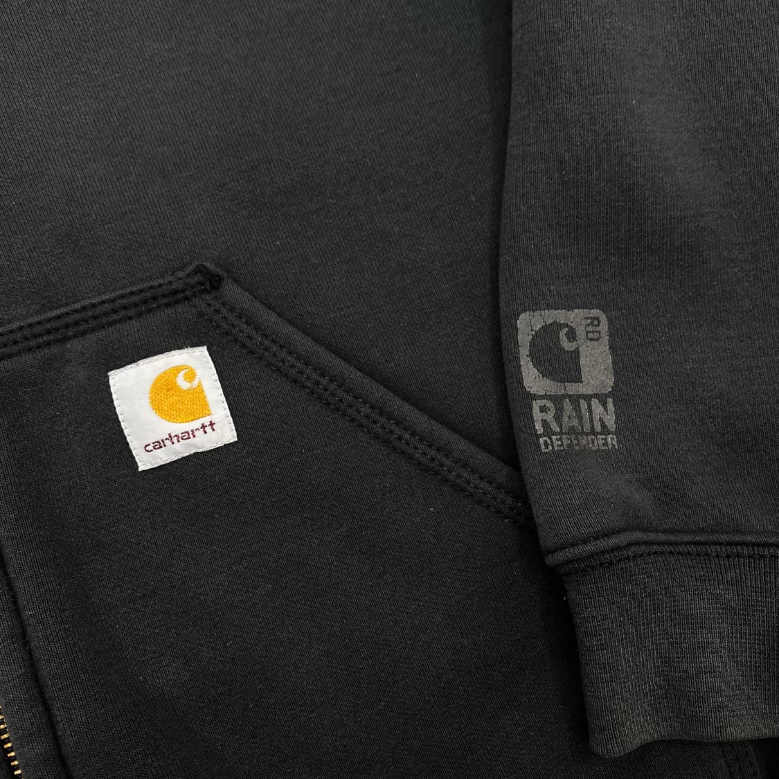 칼하트 써멀 후드집업 M 실측 XL 상품이미지5