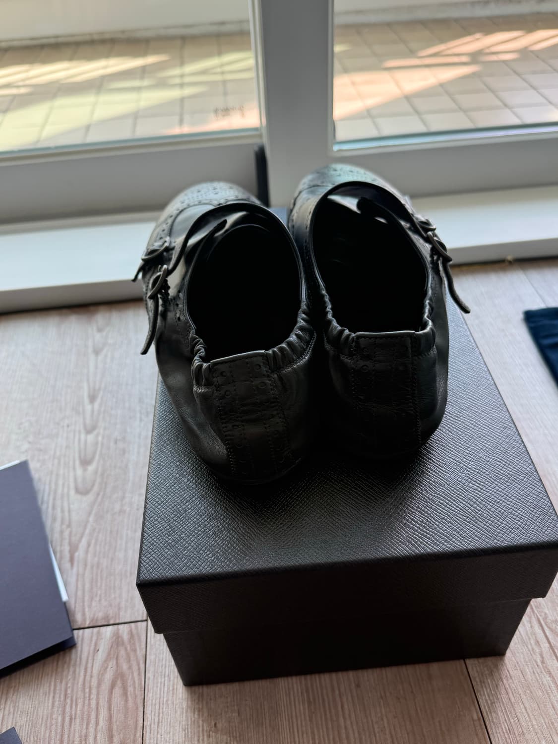 [uk9] 프라다 더블몽크 블랙 상품이미지5