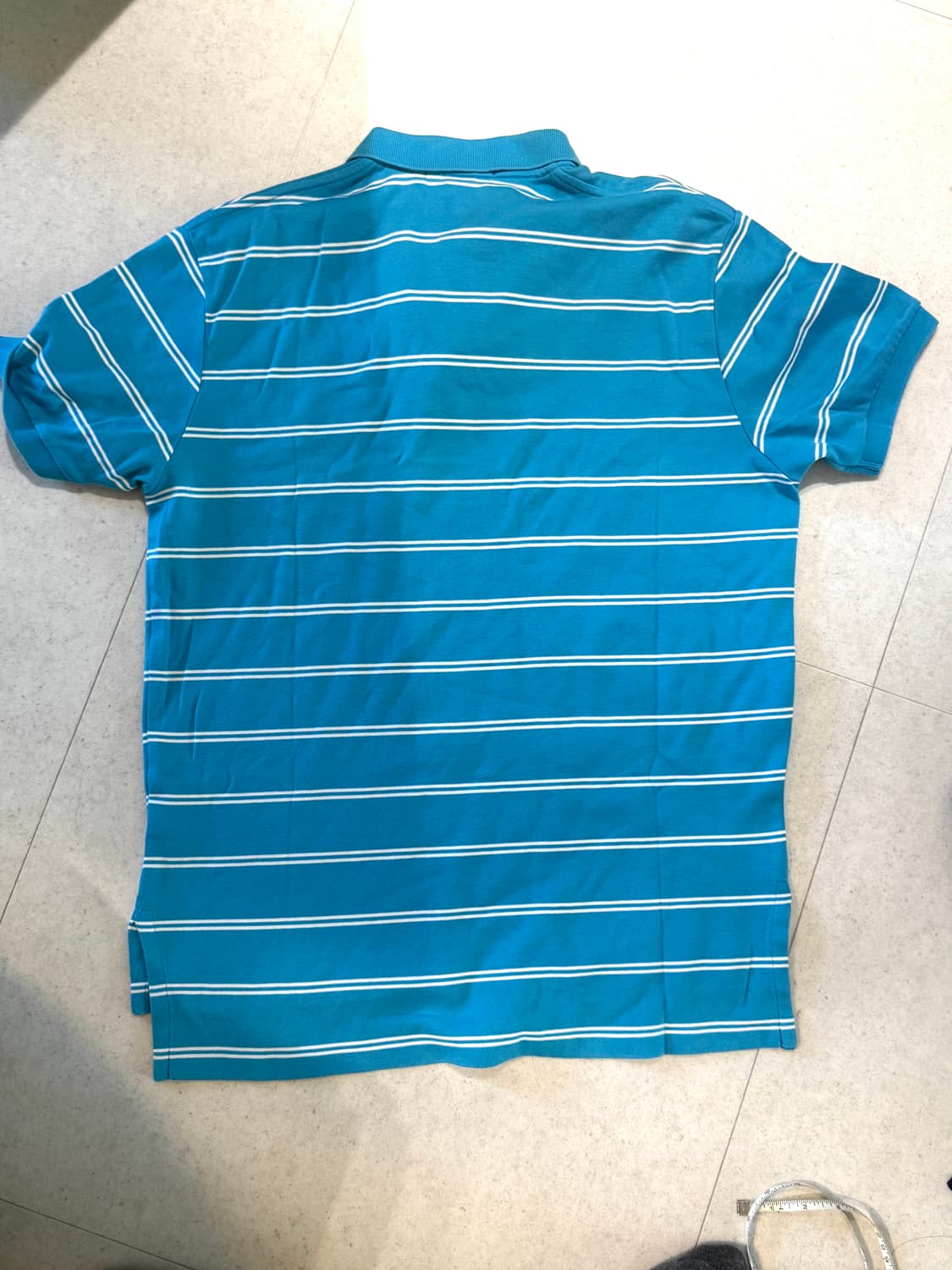 폴로 랄프로렌 카라티 스카이블루 스트라이프 상품이미지2