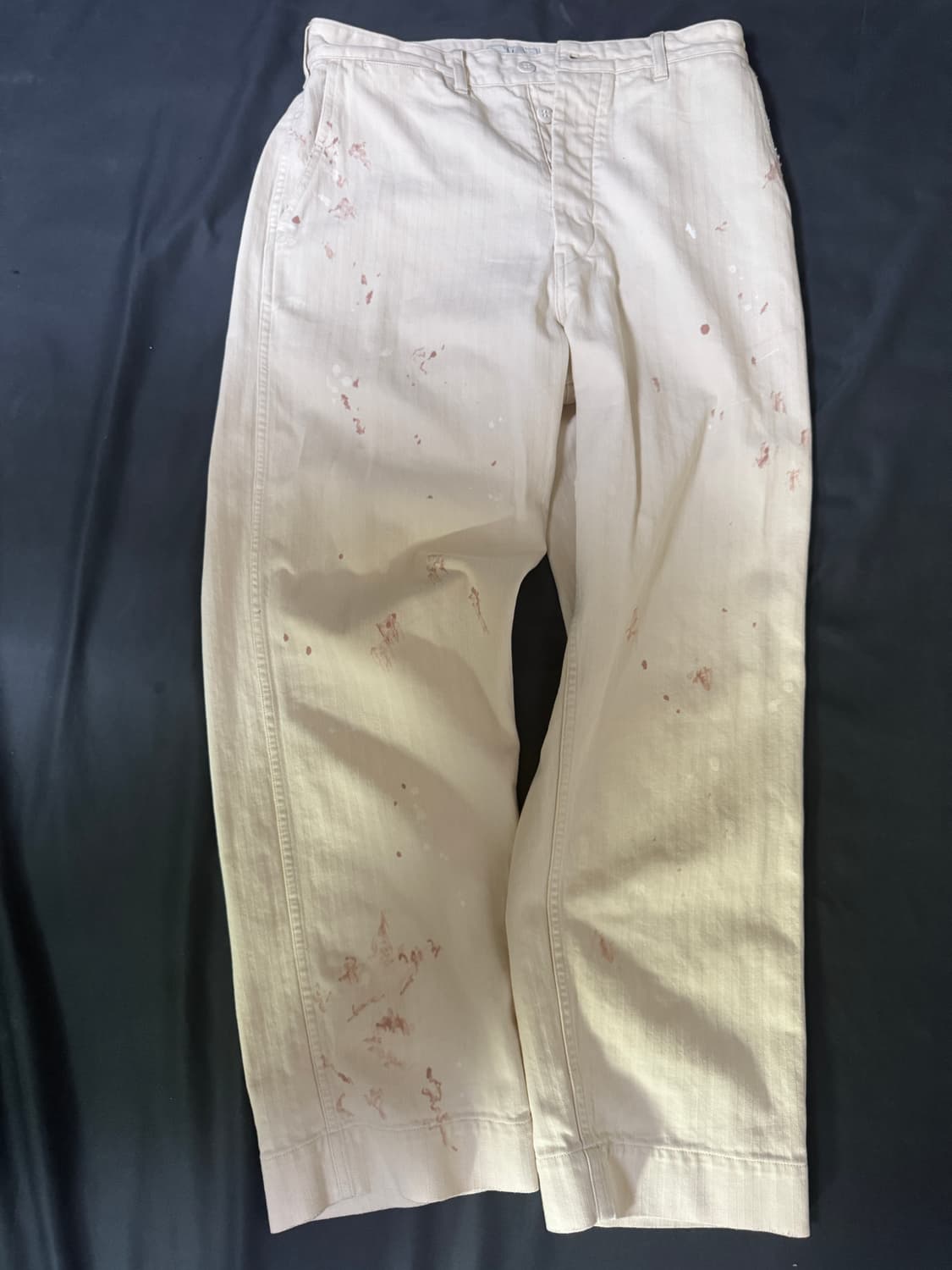 Herill 25SS USMC HBT Pants Natural 상품이미지3