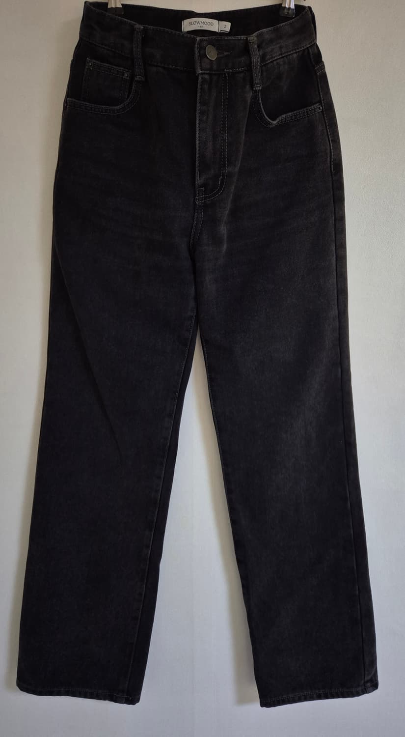 슬로우앤드 기모 데님팬츠(롱XS, 롱S) 상품이미지1