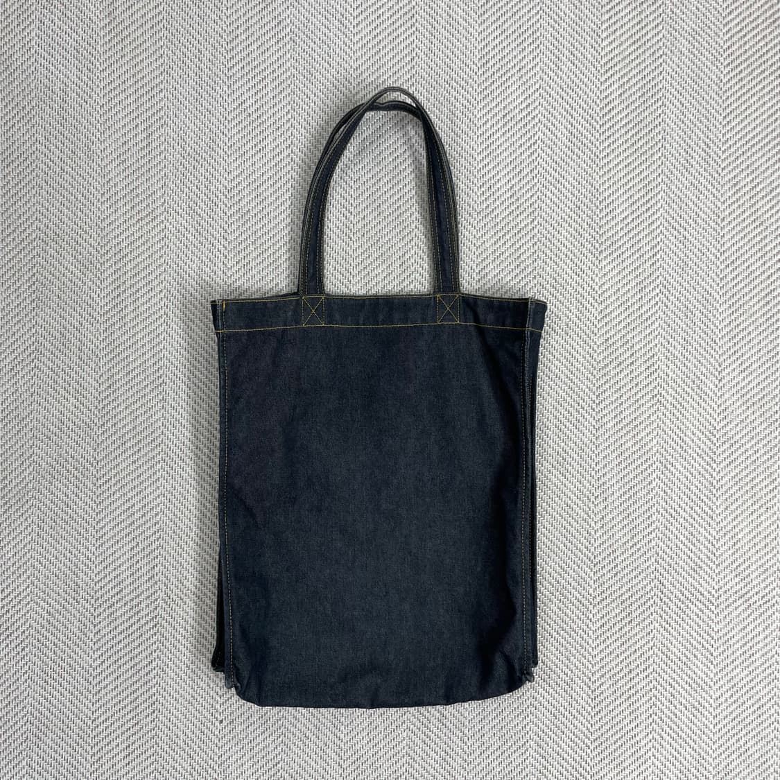 캉골 데님 블랙 에코백 KJE-EB00190 상품이미지2