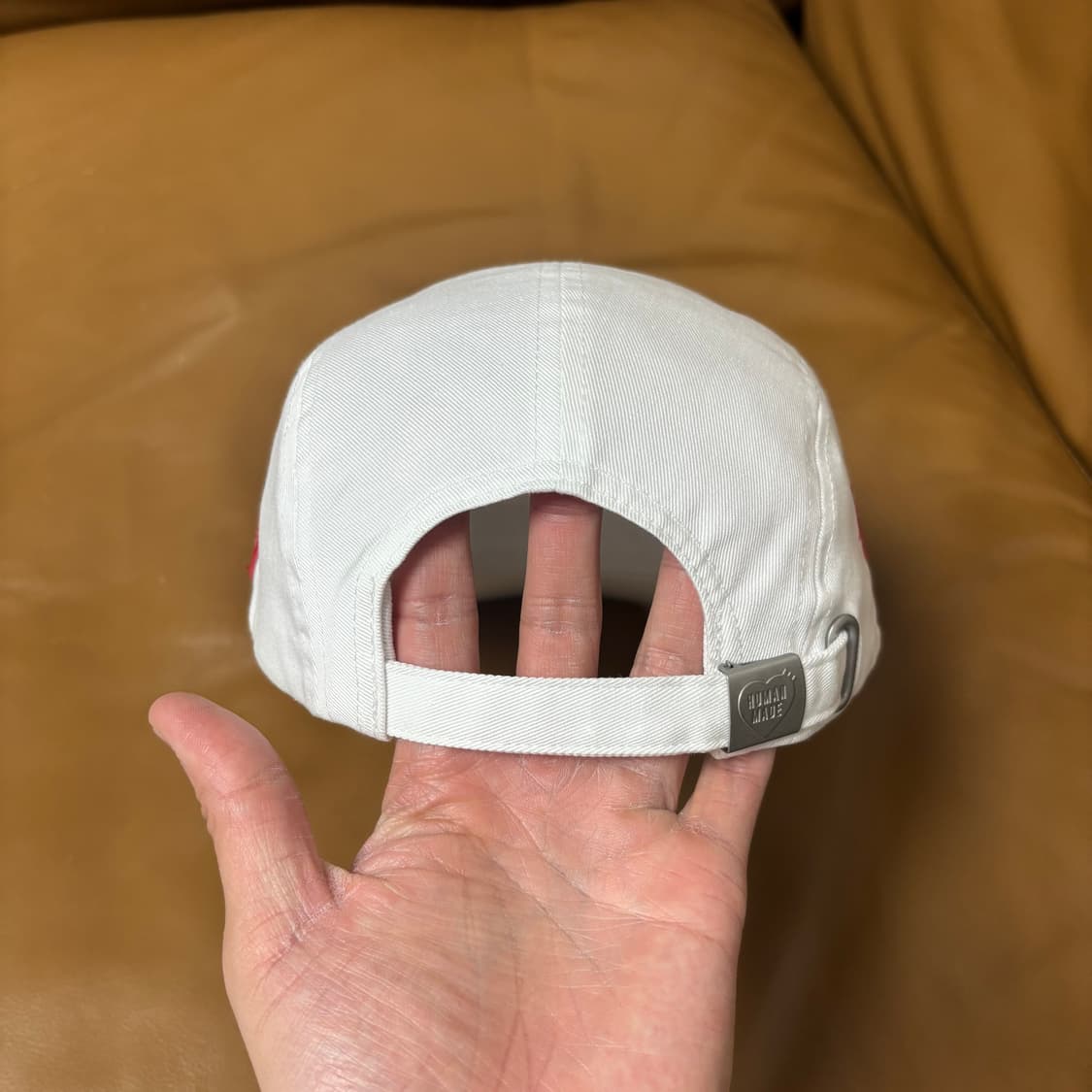 휴먼메이드 걸스 돈 크라이 캠프캡 모자 워시드 화이트 상품이미지8