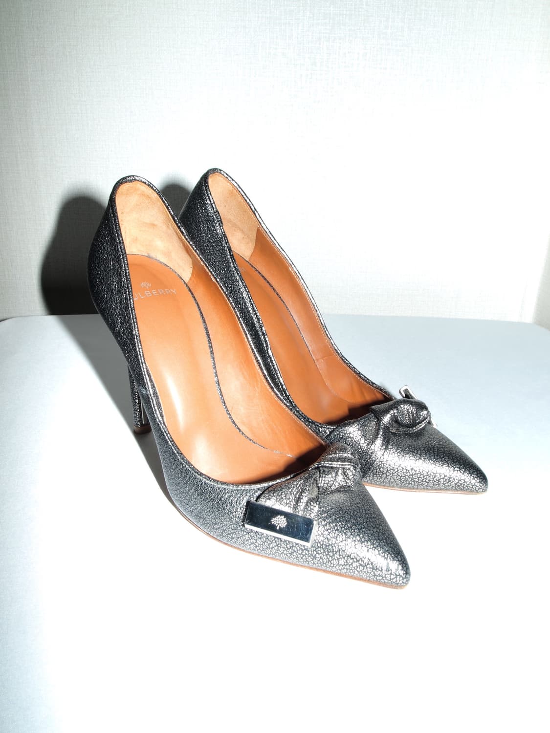 Sliver Grain Leather Pumps 상품이미지5