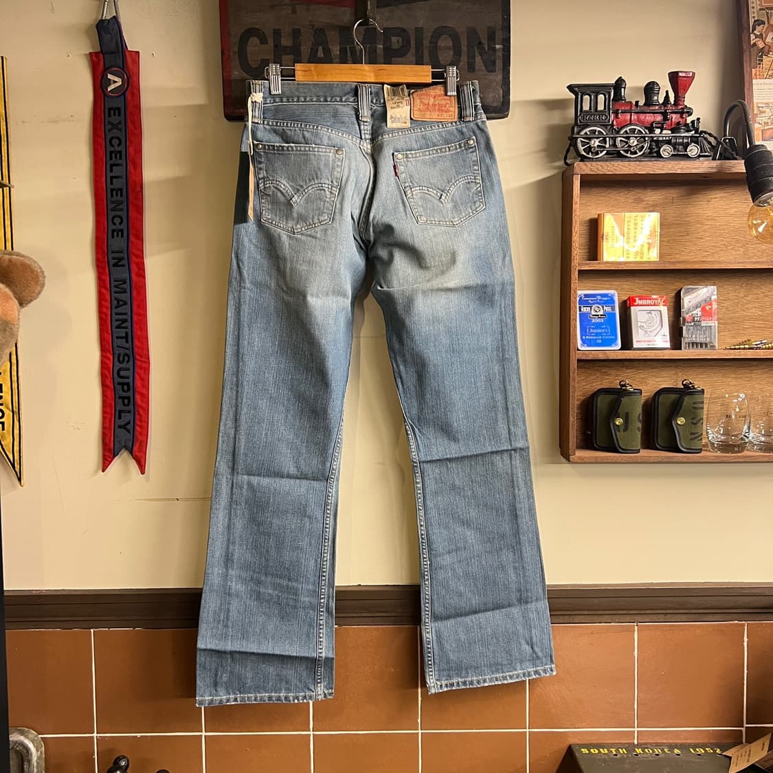 00's 리바이스 527 부츠컷 32 Size Mexico 데드스탁 상품이미지5