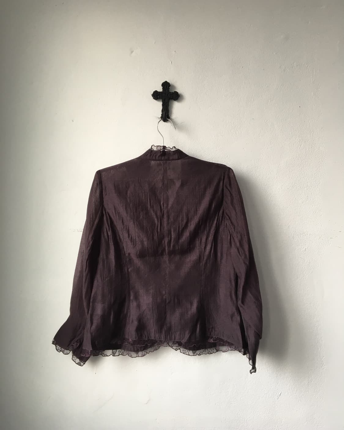 Lace trimming jacket 상품이미지3