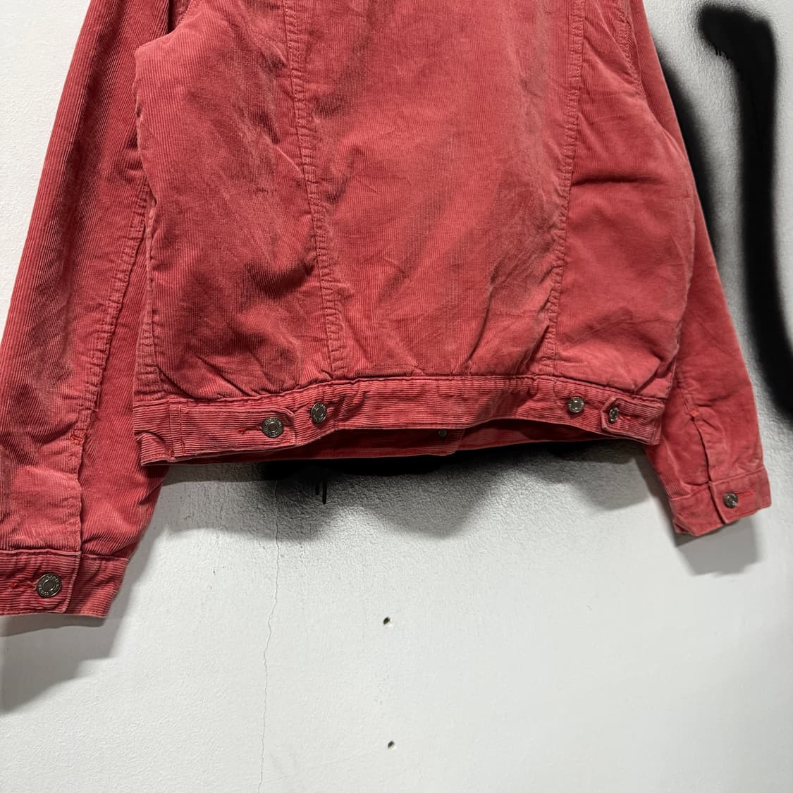 갭 플리스 코듀로이 쉐르파 트러커 자켓 핑크 상품이미지5