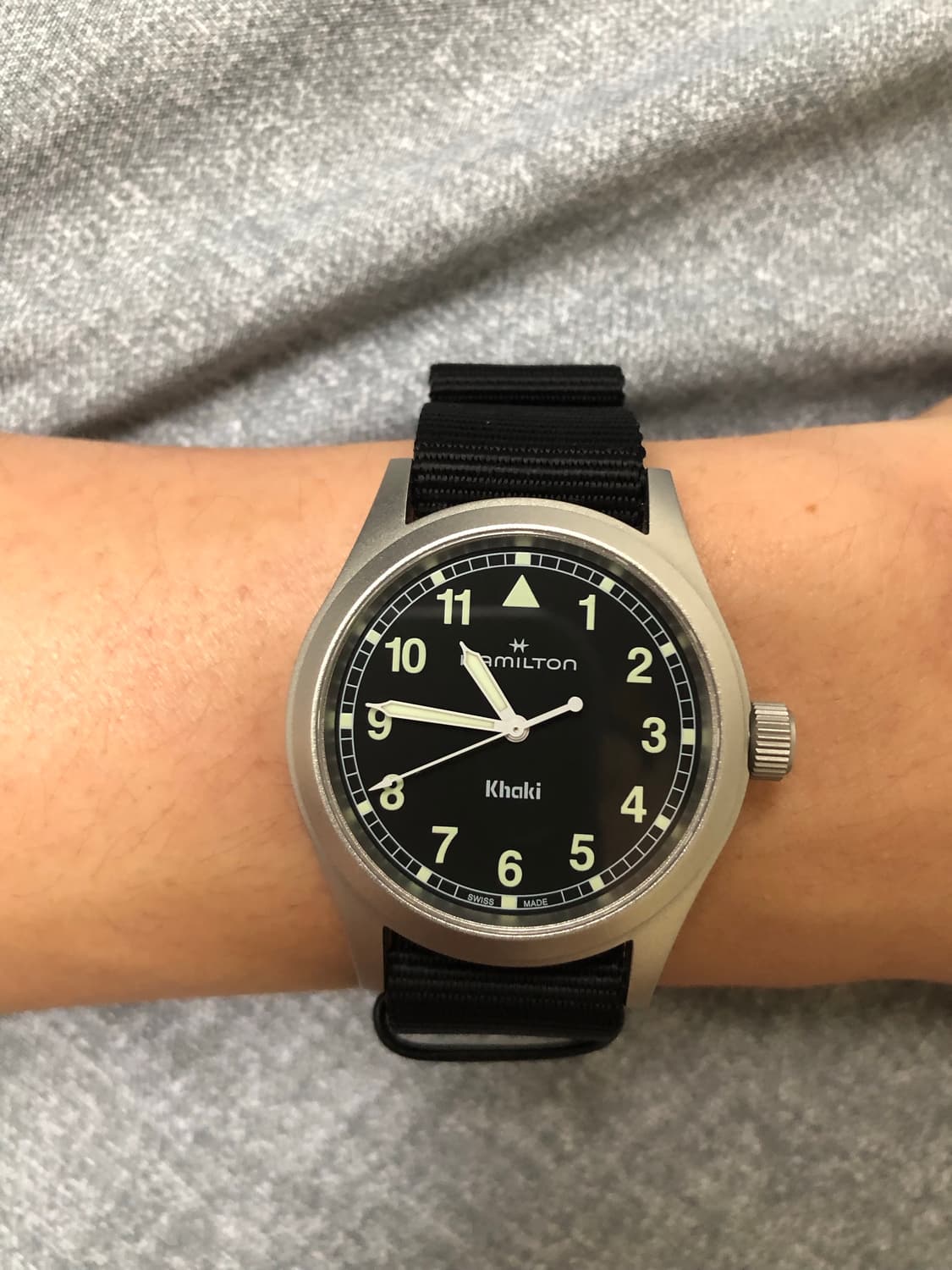 해밀턴 카키필드 쿼츠 38mm 상품이미지2