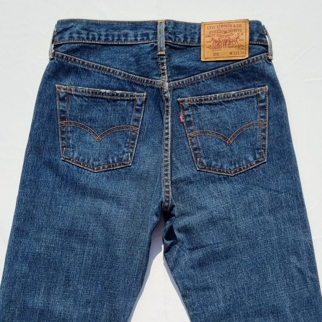90s jpn Levis Big E 502XX Selvedge 31sz 상품이미지7