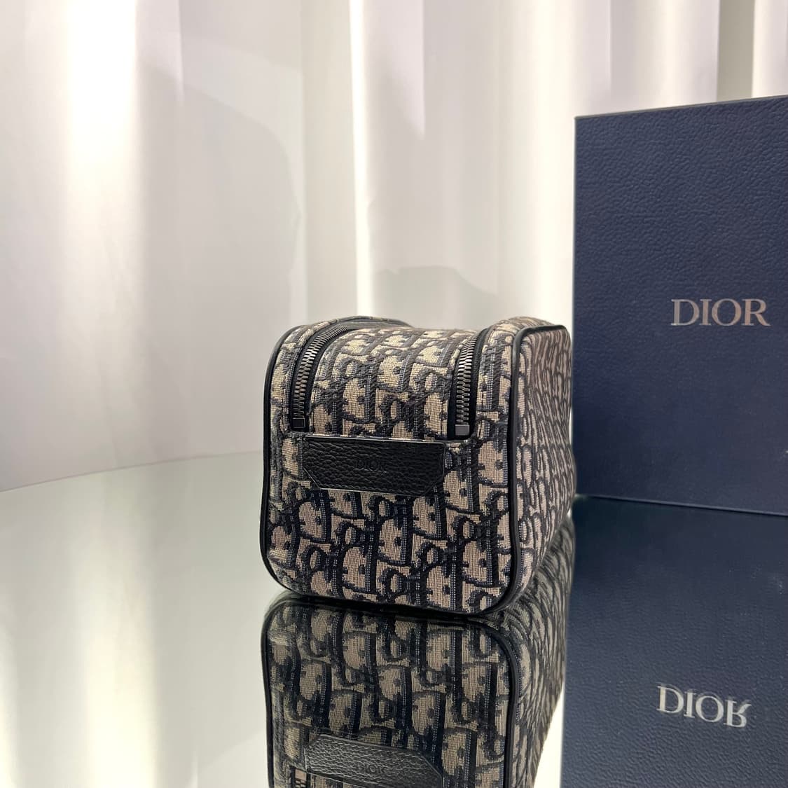 디올 오블리크 토일레트리 돕키트 파우치 상품이미지4