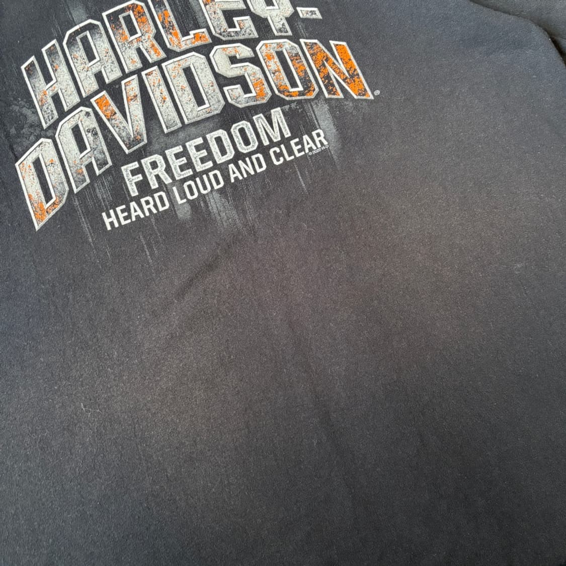 할리데이비슨 정품 블랙 반팔 티셔츠 반팔티 상품이미지5