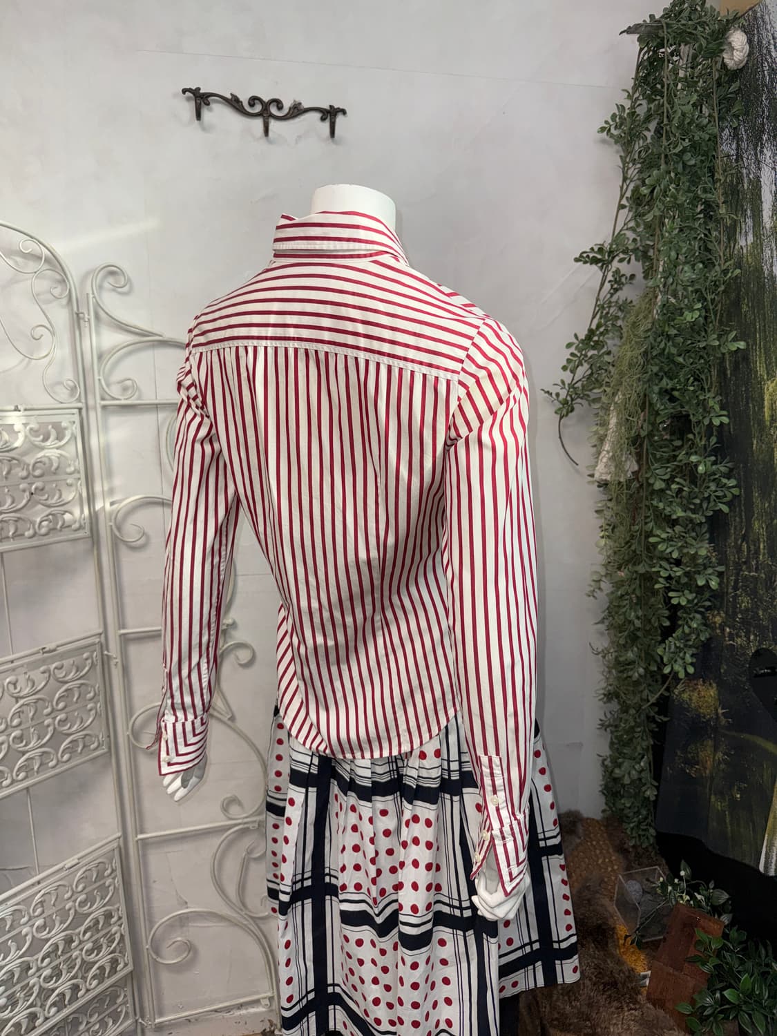 Tommy Hilfiger red stripe shirt 상품이미지7