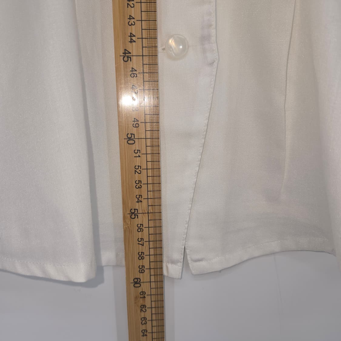 COLELLE 화이트 레이스 칼라 반팔 블라우스 상품이미지6