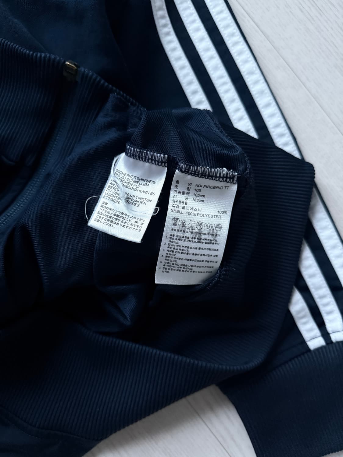 아디다스 파이어버드 네이비 트랙탑 져지 상품이미지8