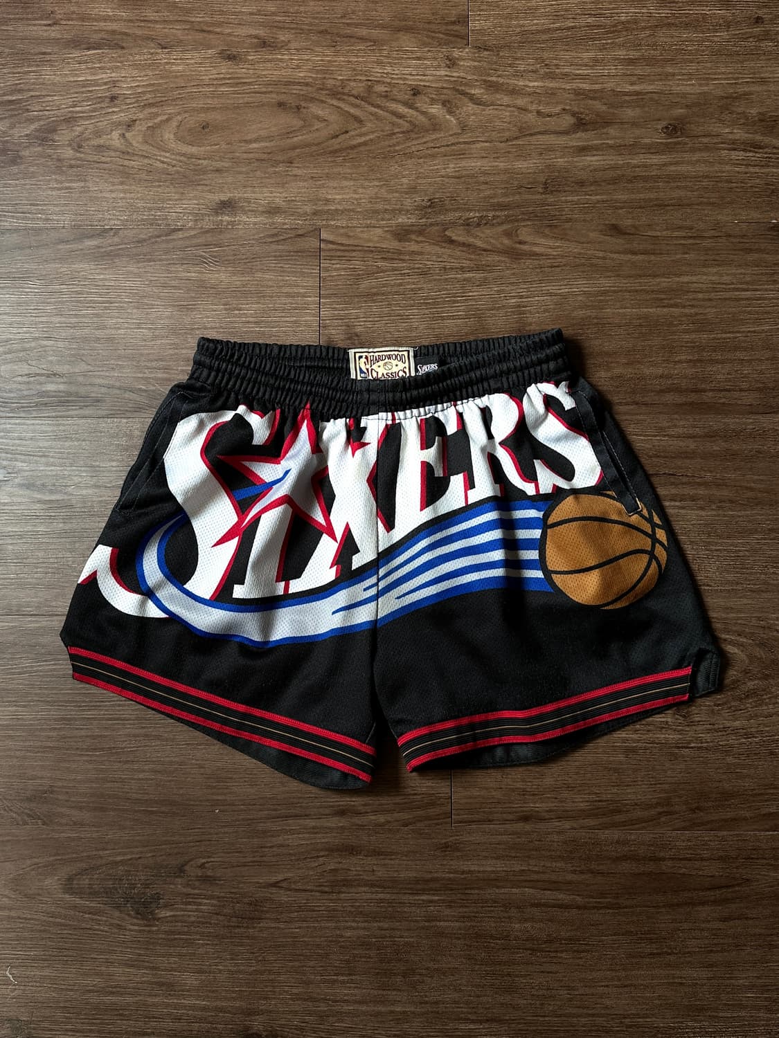 76ers 미첼 & 네스 NBA 쇼츠 상품이미지7