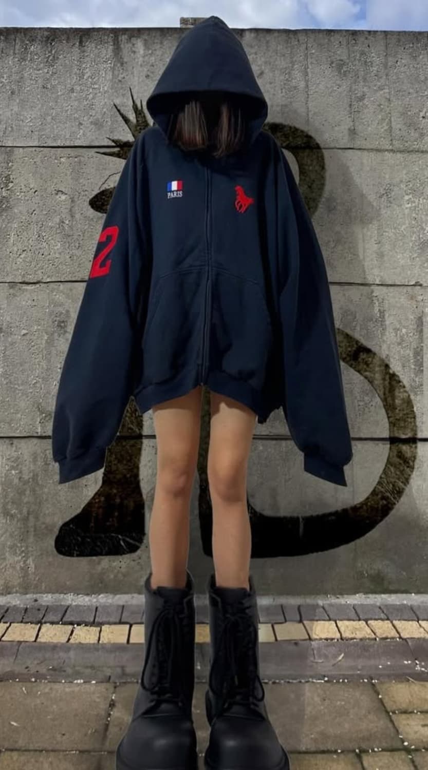 발렌시아가 폴로 후드 집업 상품이미지1