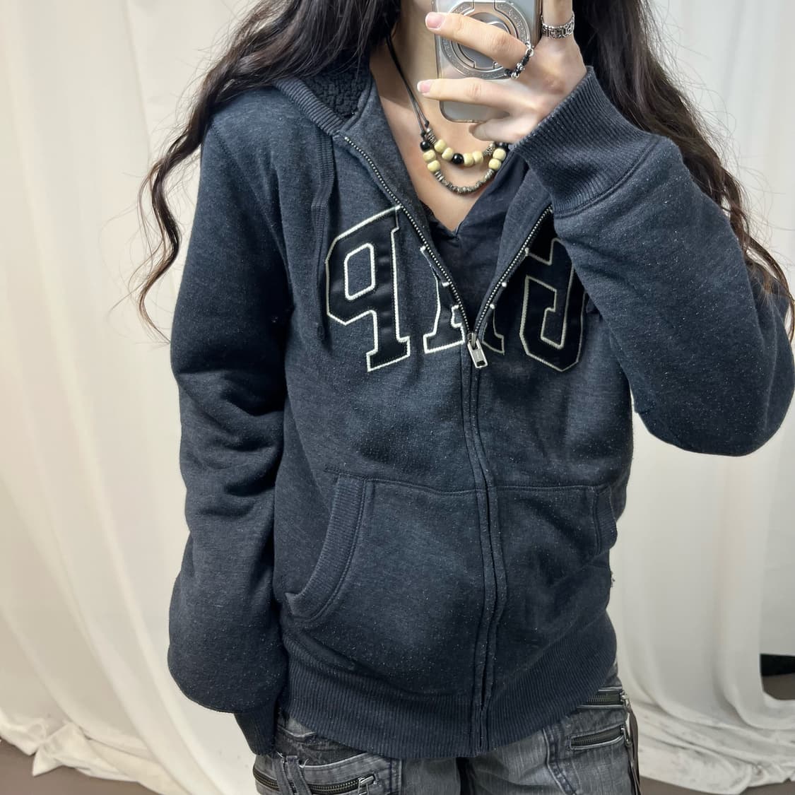 GAP fleece Zip-up Hoodie 상품이미지3