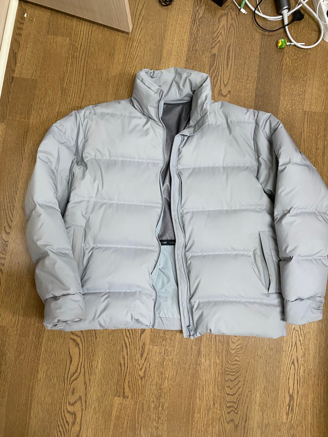 라퍼지스토어 덕다운 푸퍼 라이트 그레이 L 상품이미지1