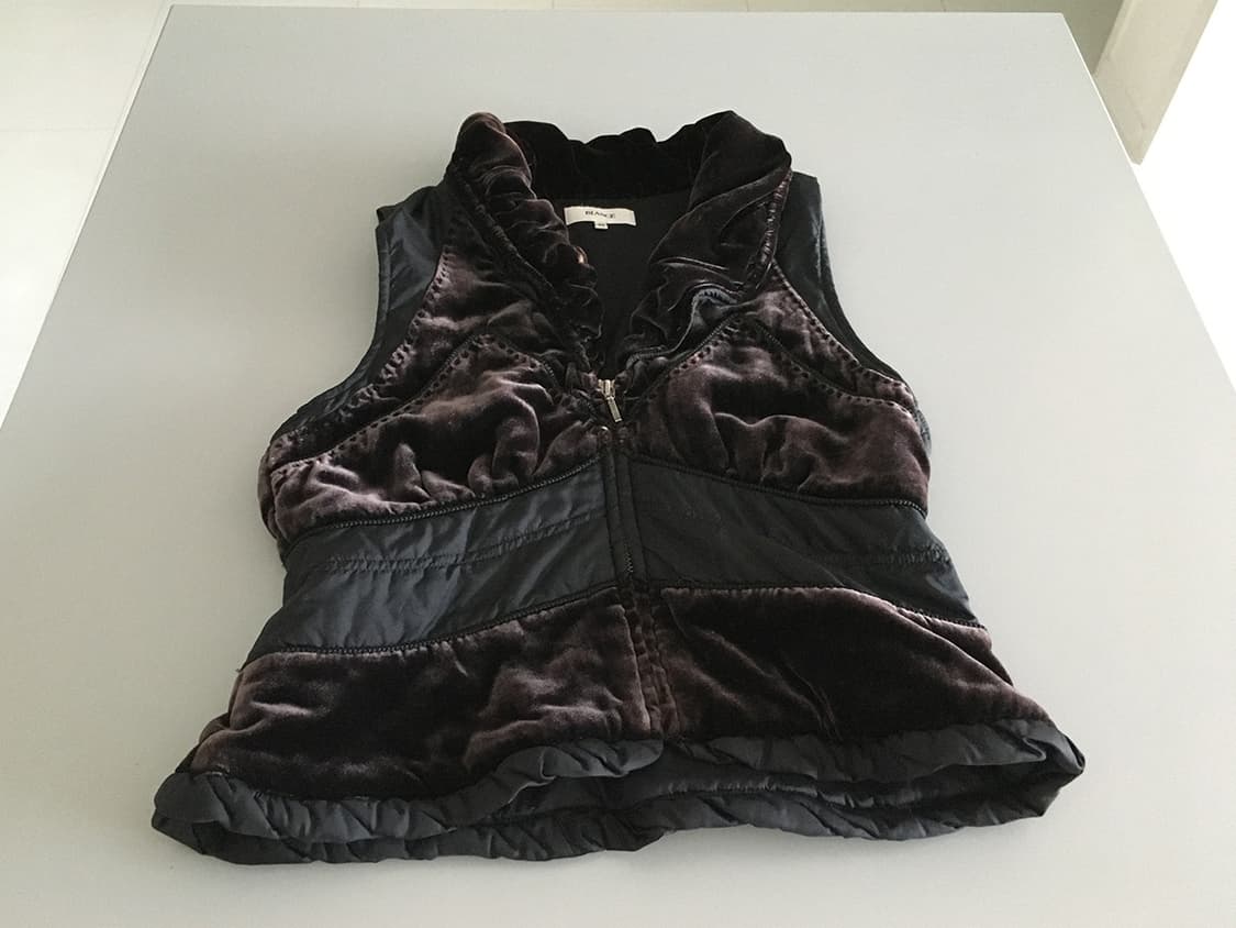 velvet padded vest 상품이미지6