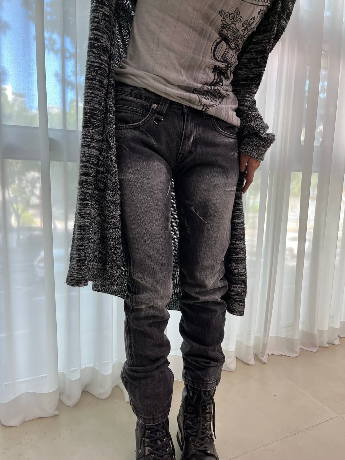 denim washing pants 상품이미지1